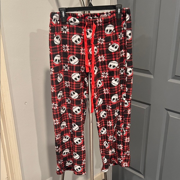 Disney Nightmare Before Christmas Pajama Bottoms - Red and Black. - Picture 4 of 7